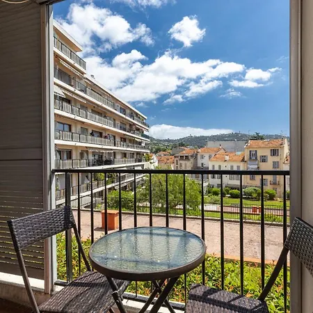 Charming 1 Bdr Terrace & Garage Daire Cannes